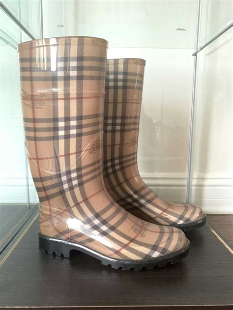 burberry tall rain boots|Burberry rain boots size chart.